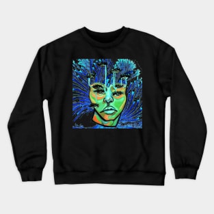 Melting Eyes Crewneck Sweatshirt